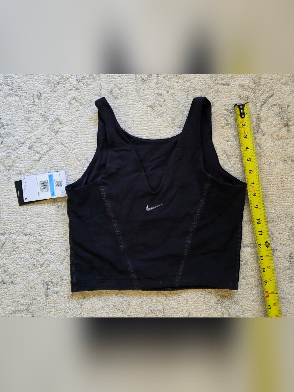 Nike Floral Jaquard Yoga Sports Crop